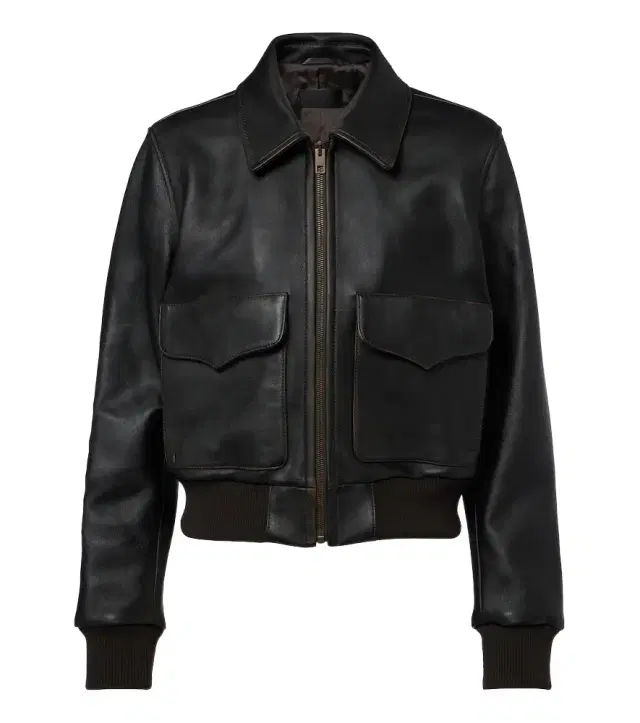 Nili Lotan Leather bomber jacket