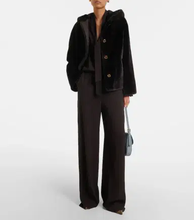 AGNONA Jersey wide-leg pants | Thumbnail 3