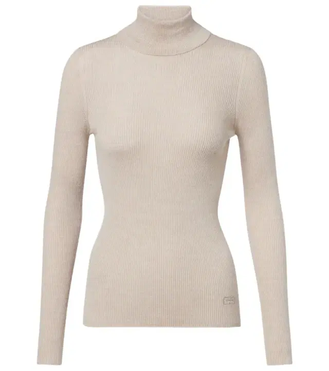 Agnona Turtleneck wool, silk, and cashmere sweater