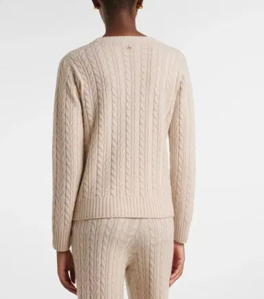 AGNONA Cable-knit cashmere sweater | Thumbnail 4 AGNONA Cable-knit cashmere sweater | Thumbnail 4