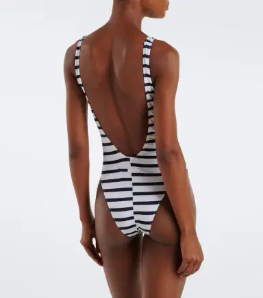 Jean Paul Gaultier Logo striped swimsuit | Thumbnail 4 Jean Paul Gaultier Logo striped swimsuit | Thumbnail 4