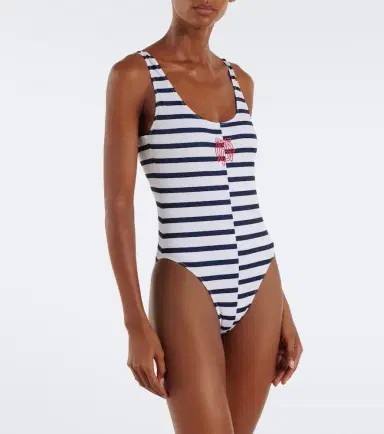 Jean Paul Gaultier Logo striped swimsuit | Thumbnail 5 Jean Paul Gaultier Logo striped swimsuit | Thumbnail 5