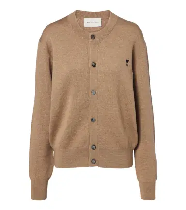 AMI PARIS Ami de Caur wool cardigan | Thumbnail 1