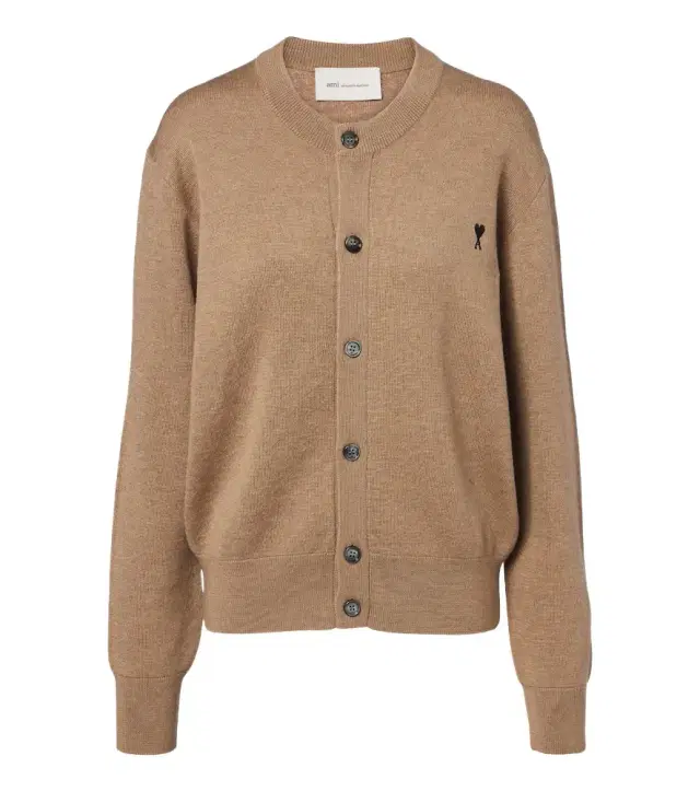 Ami Paris Ami de Caur wool cardigan