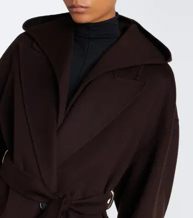 Sportmax Belted virgin wool coat | Thumbnail 4