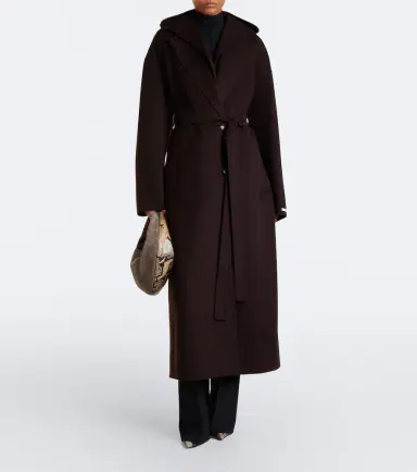 Sportmax Belted virgin wool coat | Thumbnail 6