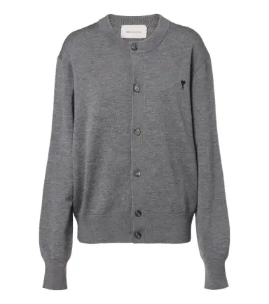 AMI PARIS Ami de Caur wool cardigan | Thumbnail 1