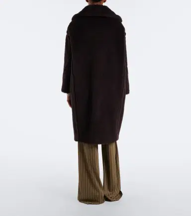 Max Mara Alpaca, wool, and silk teddy coat | Thumbnail 3 Max Mara Alpaca, wool, and silk teddy coat | Thumbnail 3