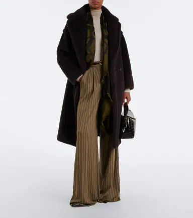 Max Mara Alpaca, wool, and silk teddy coat | Thumbnail 6 Max Mara Alpaca, wool, and silk teddy coat | Thumbnail 6