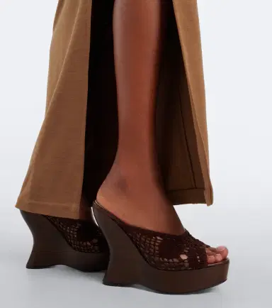 Magda Butrym Crochet wedge mules | Thumbnail 6 Magda Butrym Crochet wedge mules | Thumbnail 6