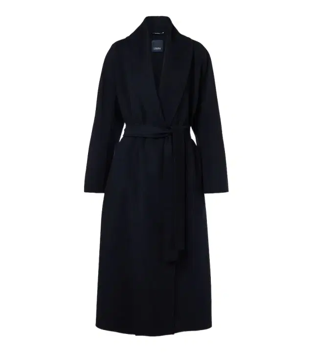 'S Max Mara Virgin wool wrap coat