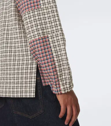 Dries Van Noten Checked cotton shirt | Thumbnail 4