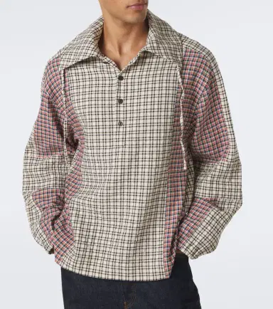 Dries Van Noten Checked cotton shirt | Thumbnail 5