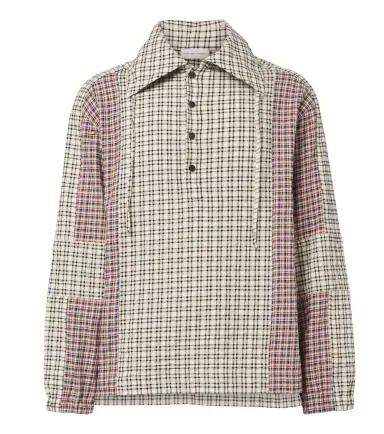 Dries Van Noten Checked cotton shirt | Thumbnail 1