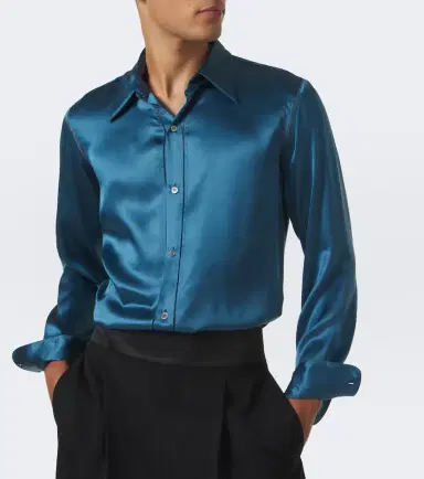 Dries Van Noten Silk satin shirt | Thumbnail 5 Dries Van Noten Silk satin shirt | Thumbnail 5