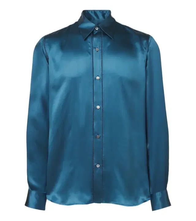 Dries Van Noten Silk satin shirt