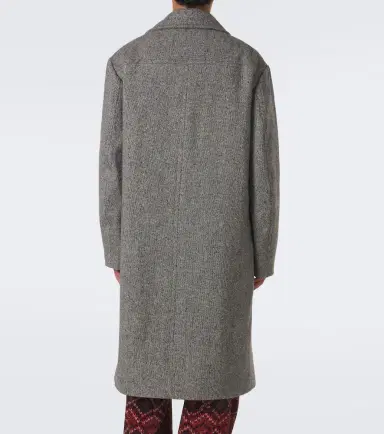Dries Van Noten Double-breasted wool coat | Thumbnail 4 Dries Van Noten Double-breasted wool coat | Thumbnail 4