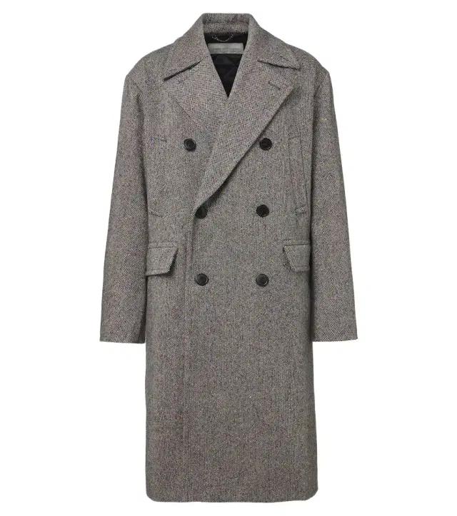 Dries Van Noten Double-breasted wool coat