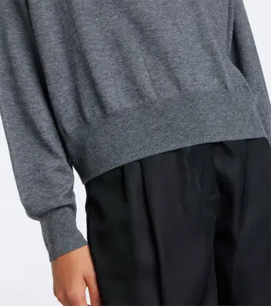 The Frankie Shop Rue wool-blend mockneck sweater | Thumbnail 2