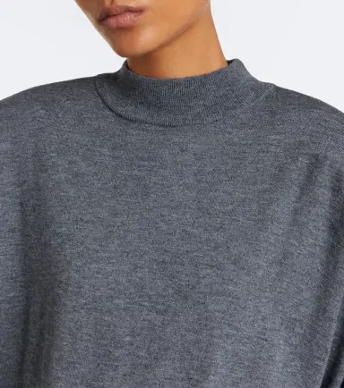 The Frankie Shop Rue wool-blend mockneck sweater | Thumbnail 4