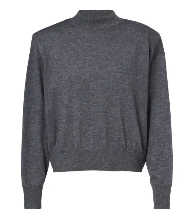 The Frankie Shop Rue wool-blend mockneck sweater