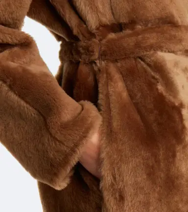 Yves Salomon Reversible shearling and leather wrap coat | Thumbnail 6