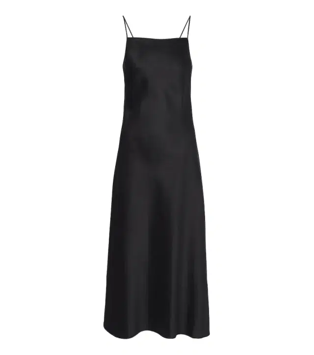 Joseph Cloe silk satin midi dress
