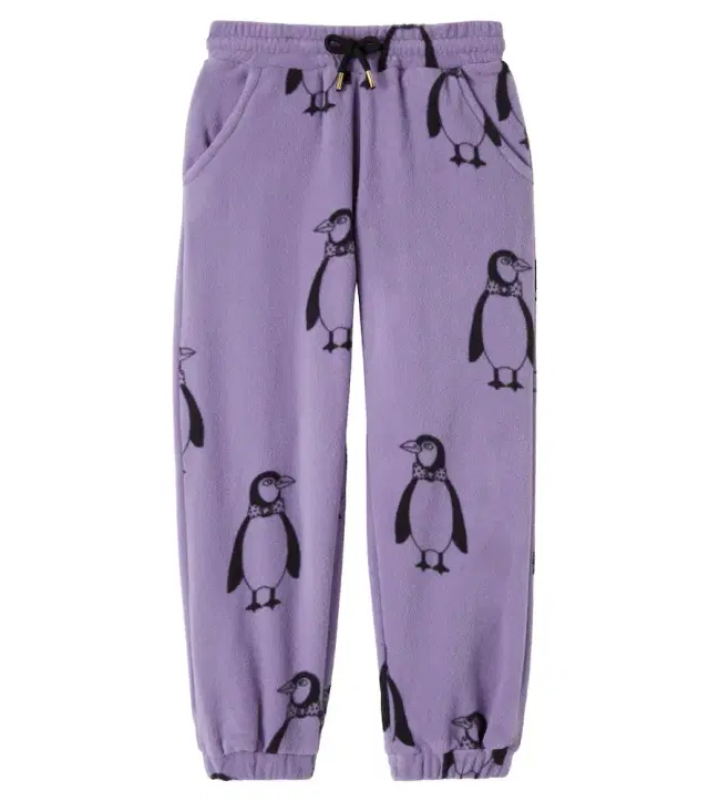 Mini Rodini Printed fleece pants