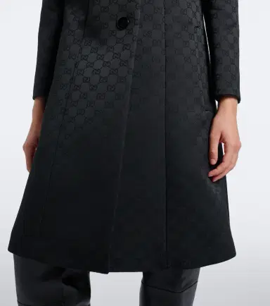 Gucci GG jacquard coat | Thumbnail 4
