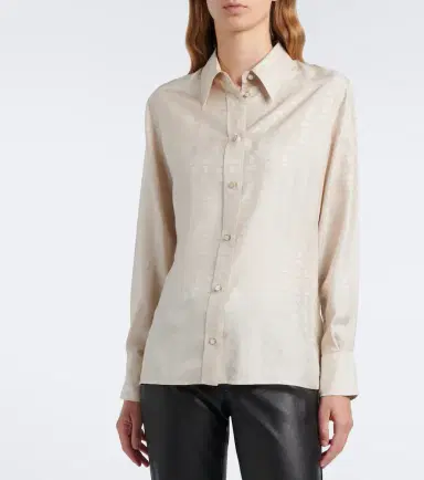 Gucci Silk jacquard shirt | Thumbnail 4