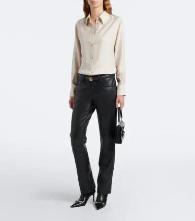 Gucci Silk jacquard shirt | Thumbnail 6