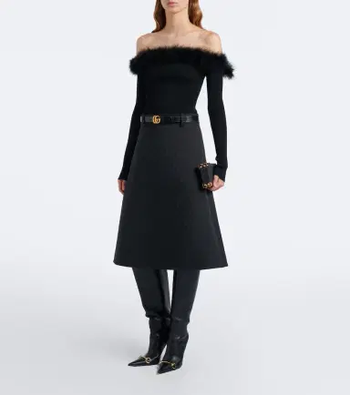Gucci GG midi skirt | Thumbnail 3 Gucci GG midi skirt | Thumbnail 3