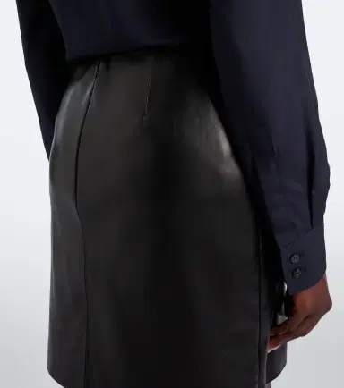 Gucci Leather miniskirt | Thumbnail 4