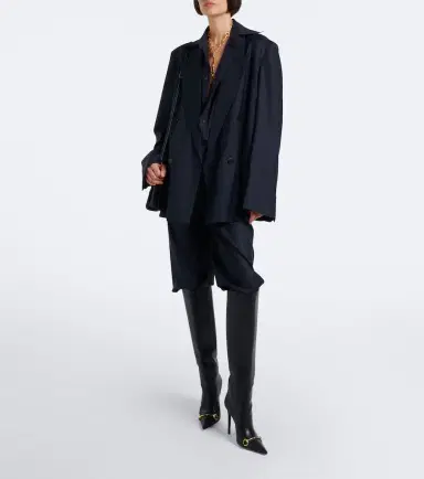 Gucci Wool wide-leg pants | Thumbnail 5 Gucci Wool wide-leg pants | Thumbnail 5
