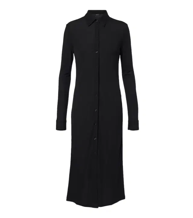 Gucci Semi-sheer crêpe jersey shirt dress