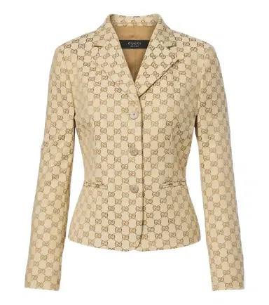 Gucci GG canvas cotton-blend blazer | Thumbnail 1