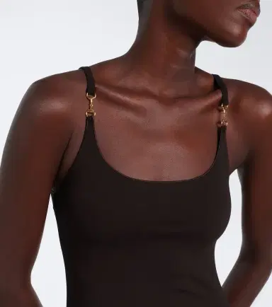 Gucci Horsebit crêpe jersey minidress | Thumbnail 5 Gucci Horsebit crêpe jersey minidress | Thumbnail 5