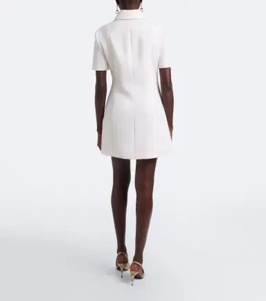 Gucci Double G wool crêpe polo dress | Thumbnail 4 Gucci Double G wool crêpe polo dress | Thumbnail 4