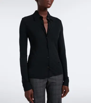 Gucci Crêpe jersey shirt | Thumbnail 2 Gucci Crêpe jersey shirt | Thumbnail 2
