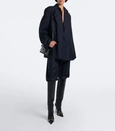 Gucci Double-breasted oversized wool blazer | Thumbnail 5 Gucci Double-breasted oversized wool blazer | Thumbnail 5