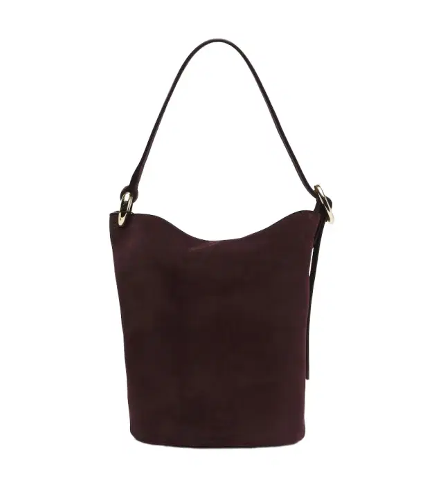 Joseph Bucket Mini suede shoulder bag