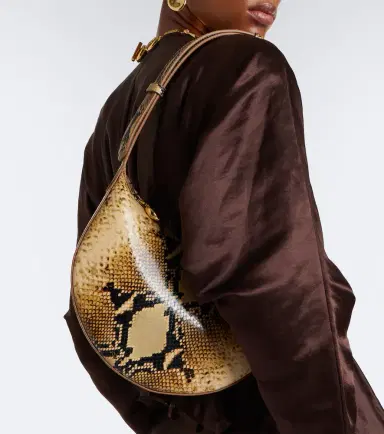 Joseph Bean snake-effect leather shoulder bag | Thumbnail 4