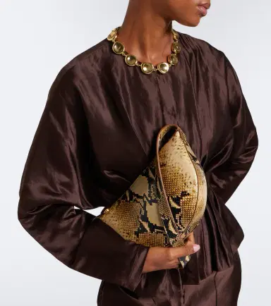 Joseph Bean snake-effect leather shoulder bag | Thumbnail 6