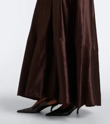 Joseph Nova pleated linen and silk maxi dress | Thumbnail 2