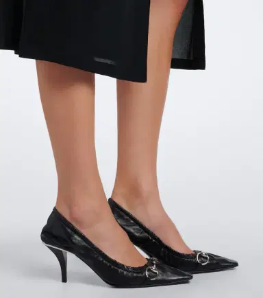 Gucci Vittoria Horsebit leather pumps | Thumbnail 6 Gucci Vittoria Horsebit leather pumps | Thumbnail 6