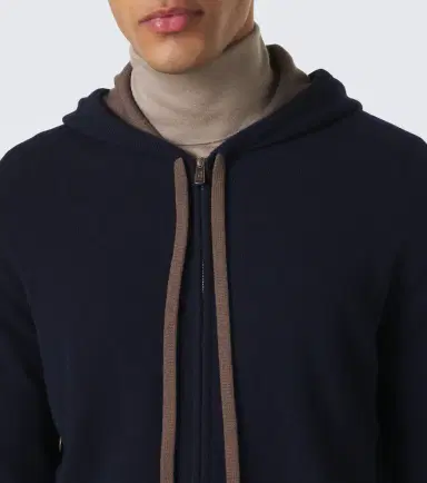 FEDELI Cashmere zip-up hoodie | Thumbnail 3 FEDELI Cashmere zip-up hoodie | Thumbnail 3