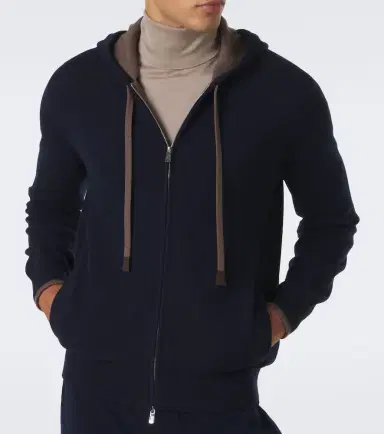 FEDELI Cashmere zip-up hoodie | Thumbnail 5 FEDELI Cashmere zip-up hoodie | Thumbnail 5