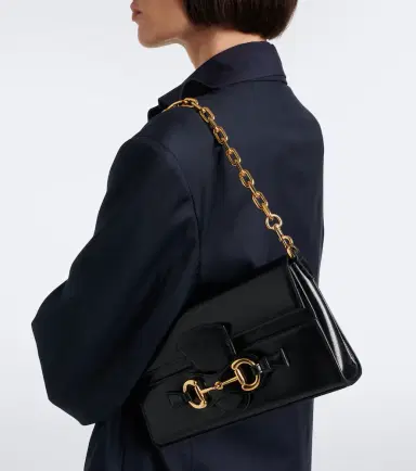 Gucci Ristretto Medium leather shoulder bag | Thumbnail 6 Gucci Ristretto Medium leather shoulder bag | Thumbnail 6
