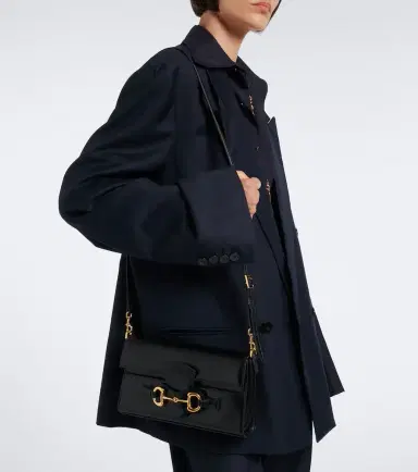 Gucci Ristretto Medium leather shoulder bag | Thumbnail 7 Gucci Ristretto Medium leather shoulder bag | Thumbnail 7
