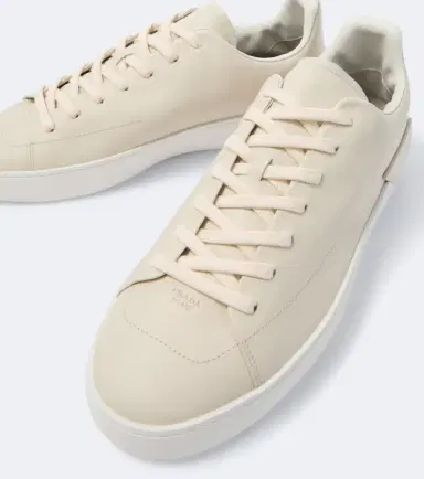 Prada Court leather sneakers | Thumbnail 4